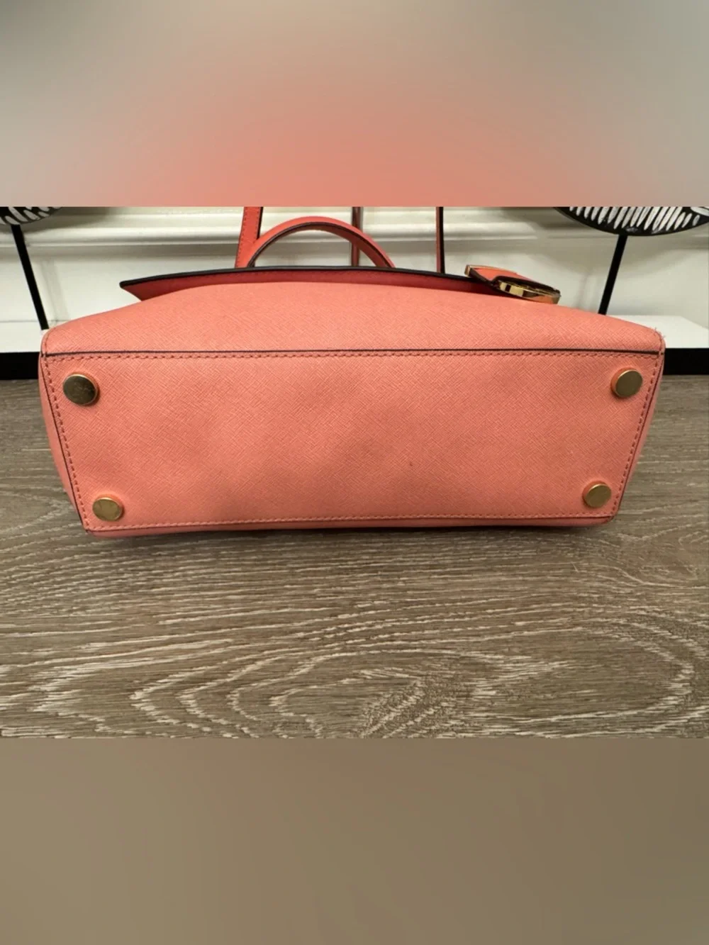 Michael Kors Coral-Gradient Top Handle Satchel - Picture 10 of 13